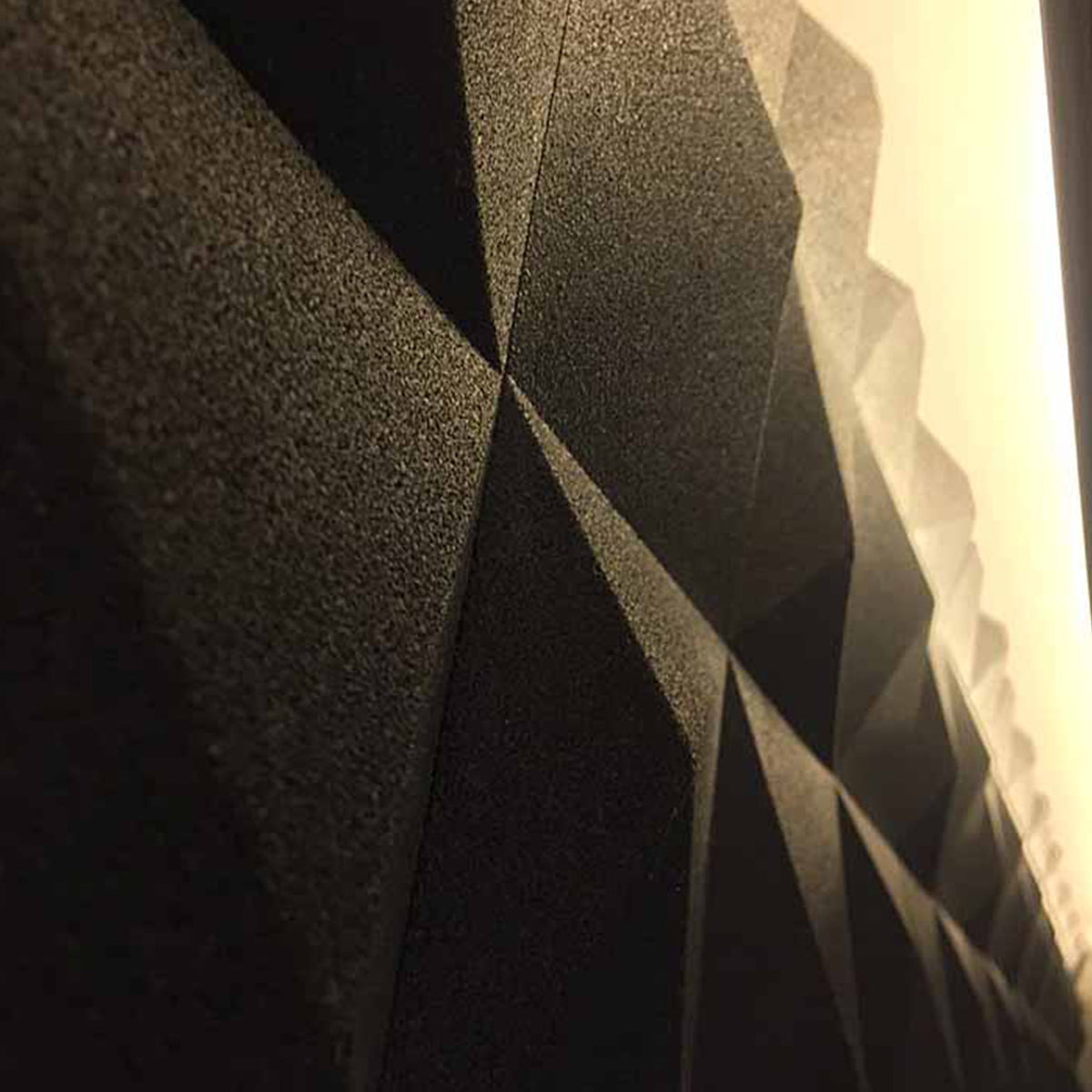 Muratto® Organic Peak Pattern Luxury Cork Wall Tiles