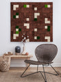 Muratto® Organic Small Square Moss Cork Luxury Wall Tiles