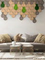 Muratto® Organic Drop Moss Cork Luxury Wall Tiles