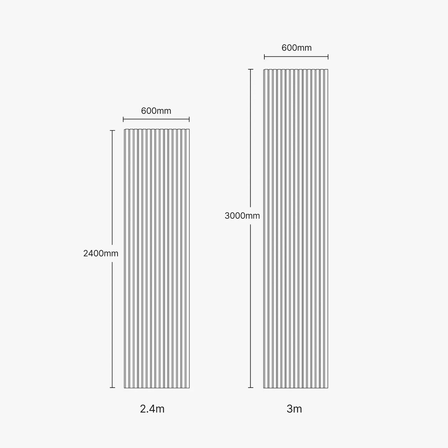 Acupanel® Drew & Jonathan Home™ Grey Oak Acoustic Wood Slat Panels
