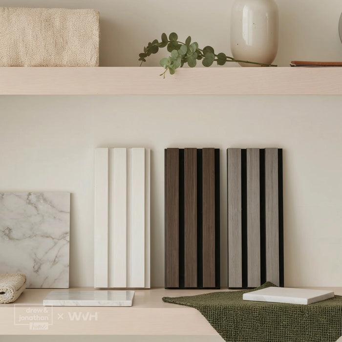 Acupanel® x Drew & Jonathan Home™ Acoustic Slat Wall Panel Sample Box