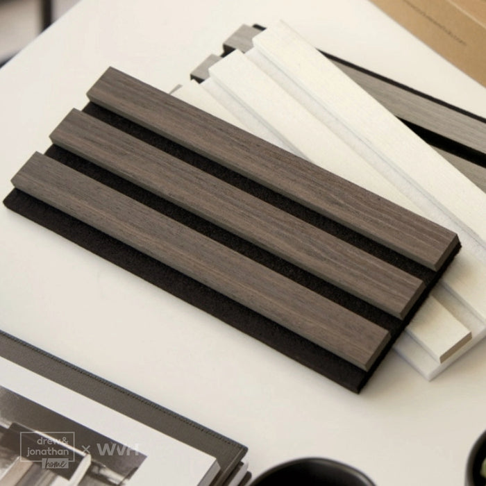 Acupanel® x Drew & Jonathan Home™ Acoustic Slat Wall Panel Sample Box