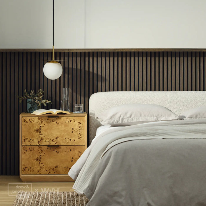 Acupanel® Smoked Oak Acoustic Wood Wall Panels