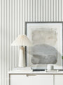 Acupanel® Drew & Jonathan Home™ White Wood Slat Acoustic Wall Panel