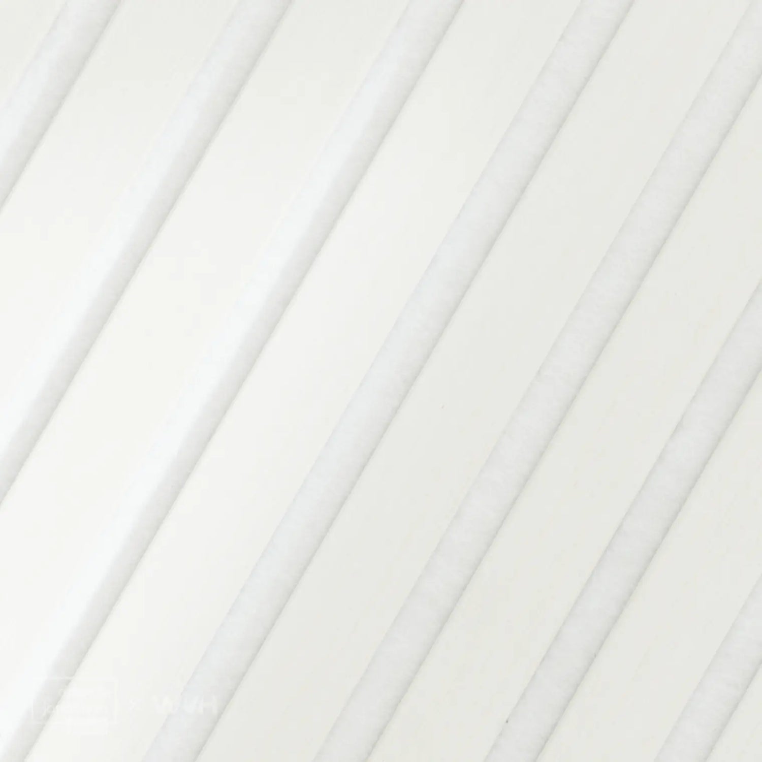Acupanel® Drew & Jonathan Home™ White Wood Slat Acoustic Wall Panel