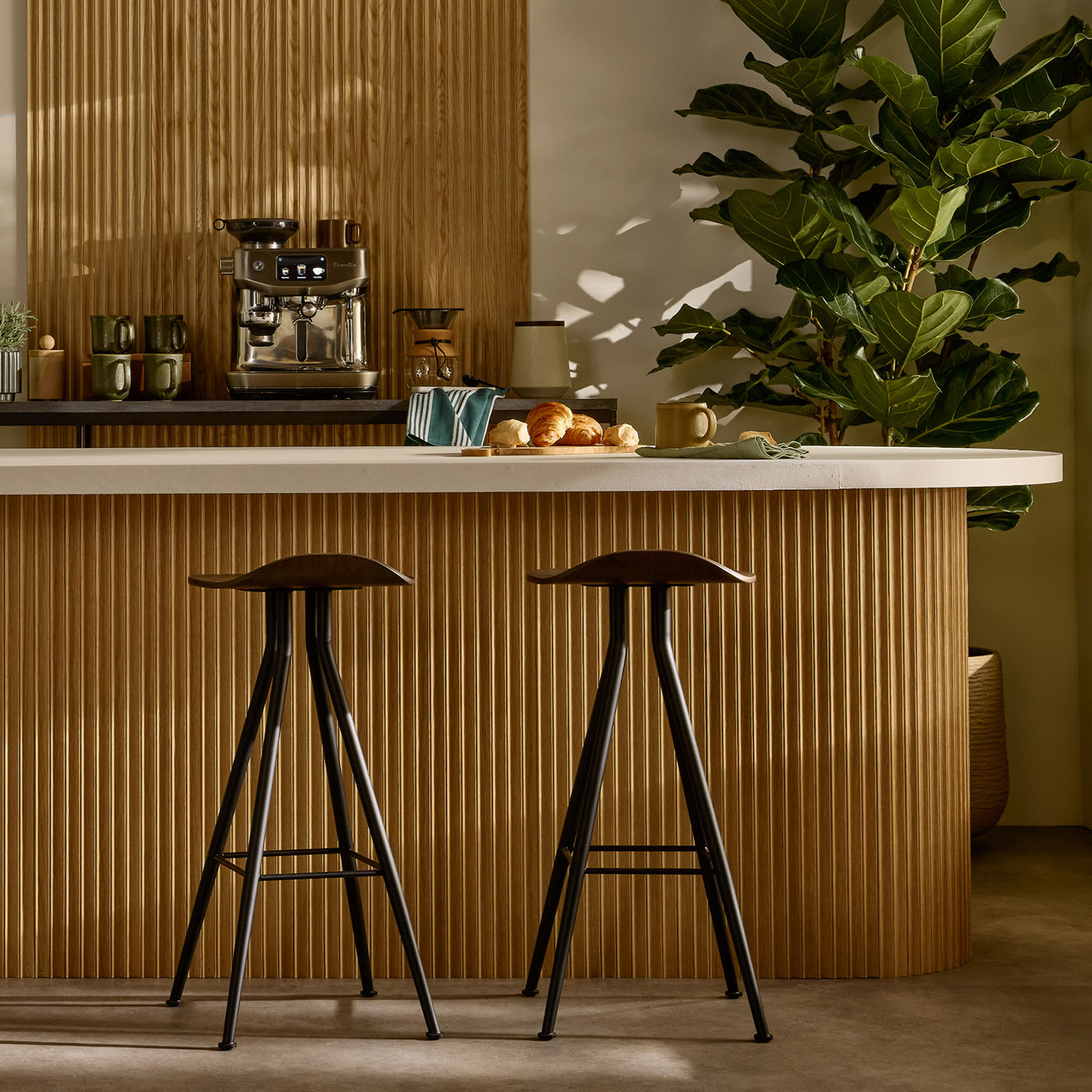 Flutto® Valley Oak Flexible Tambour Wood Panels