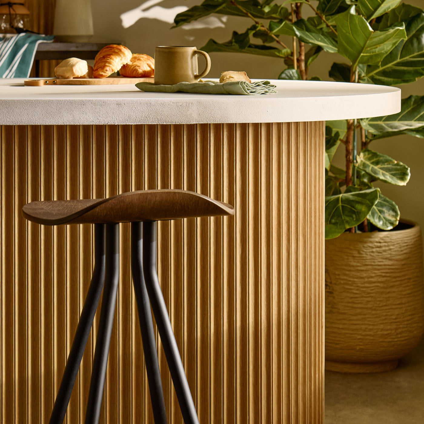 Flutto® Valley Oak Flexible Tambour Wood Panels