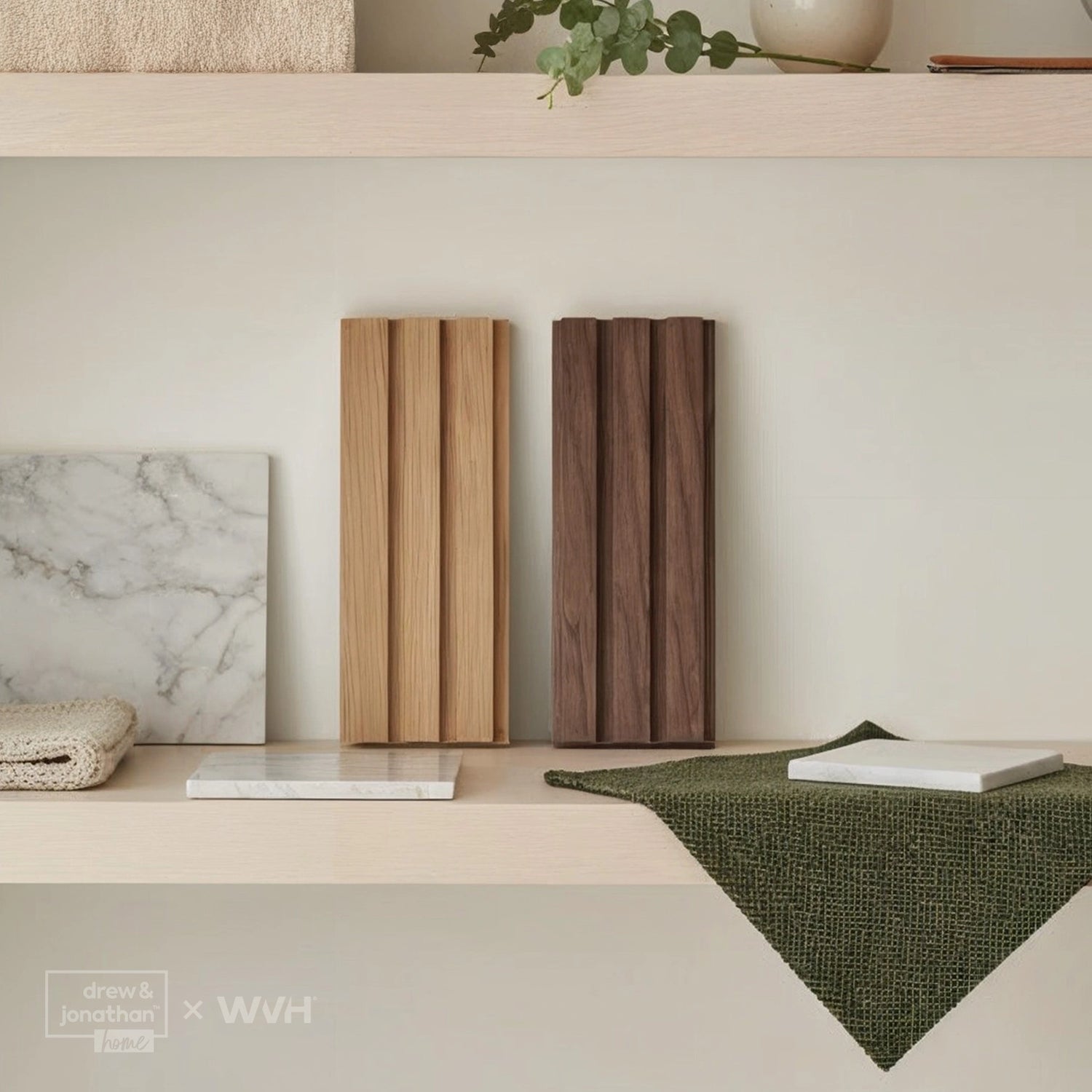 Acupanel® Drew & Jonathan Home™ Grainmatch Acoustic Slat Wall Panel Sample Box