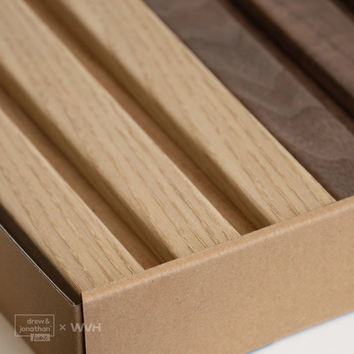 Acupanel® Grainmatch Printed Acoustic Slat Wall Panel Sample Box