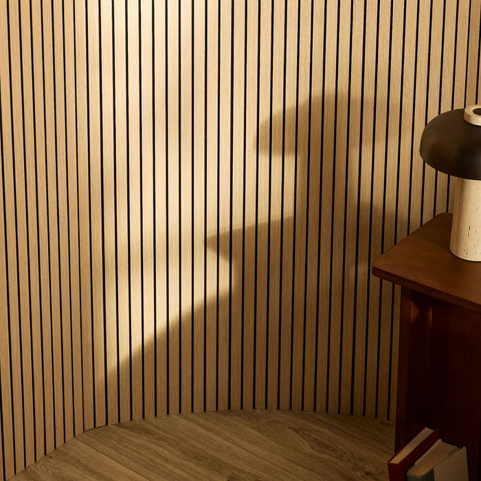 Acupanel® Ultraflex Engineered Oak Flexible Lightweight Wood Wall Panels
