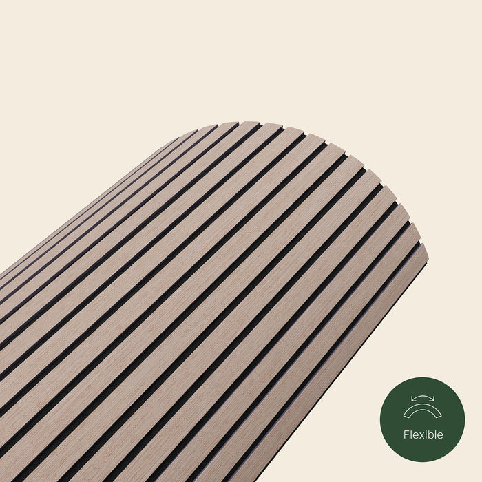 Acupanel® Ultraflex Engineered Oak Flexible Lightweight Wood Wall Panels