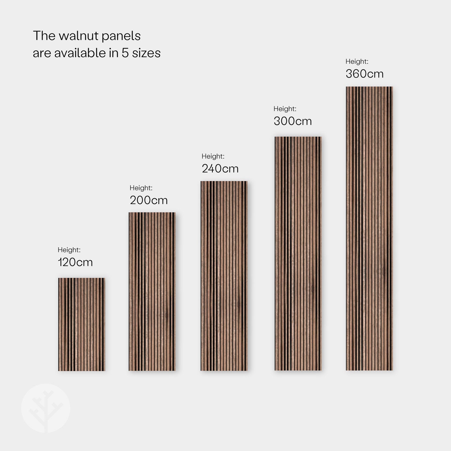 Acupanel® Contemporary Walnut Acoustic Wood Wall Panels