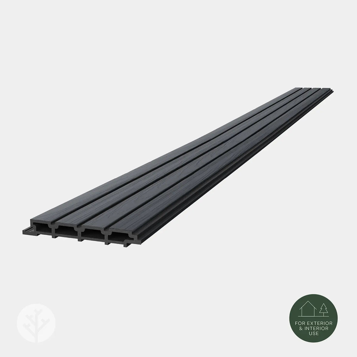 Plaank® Exterior Slat Wall Panels | Grey