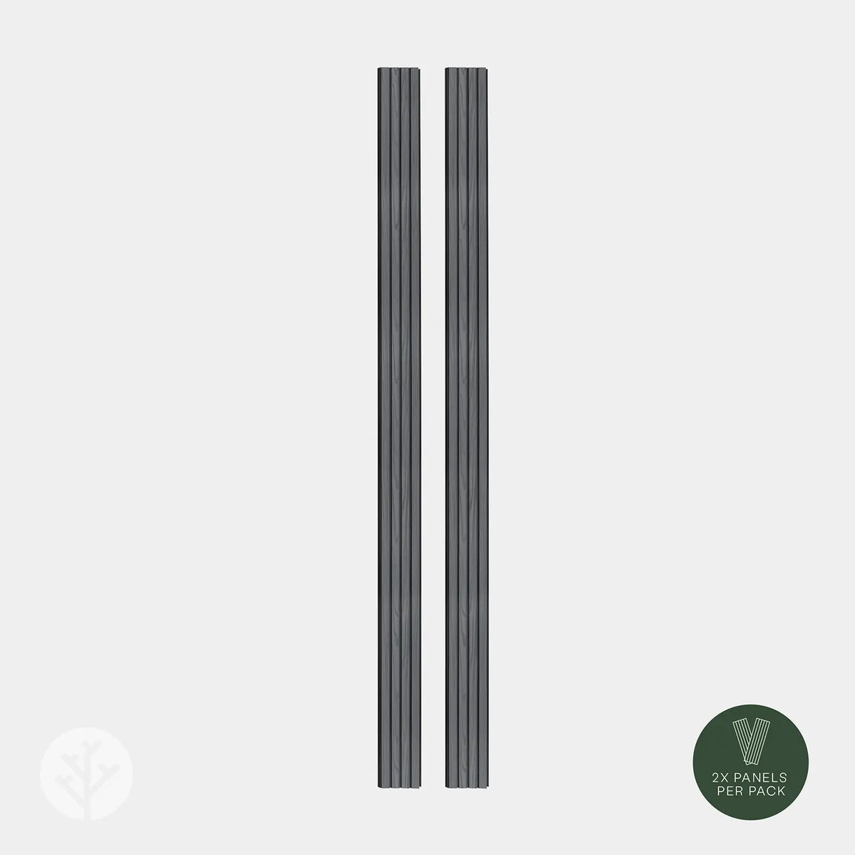 Plaank® Exterior Slat Wall Panels | Grey