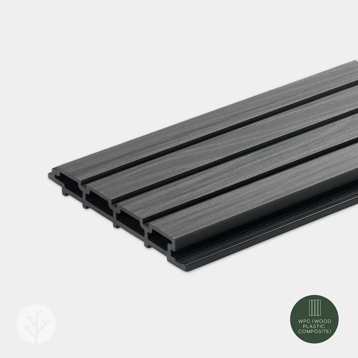 Plaank® Exterior Slat Wall Panels | Grey