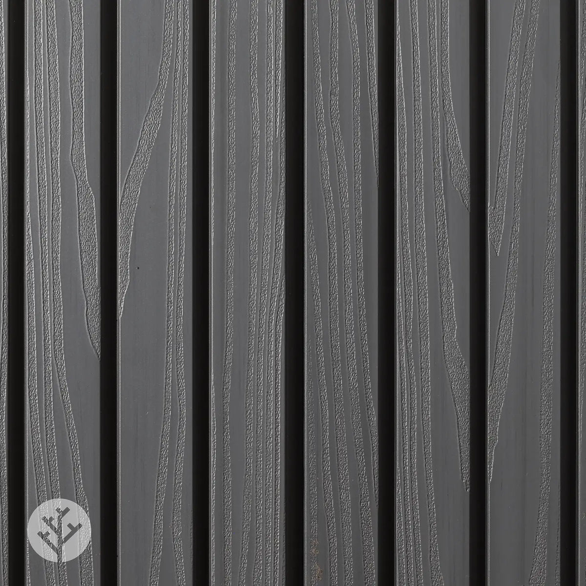 Plaank® Exterior Slat Wall Panels | Grey
