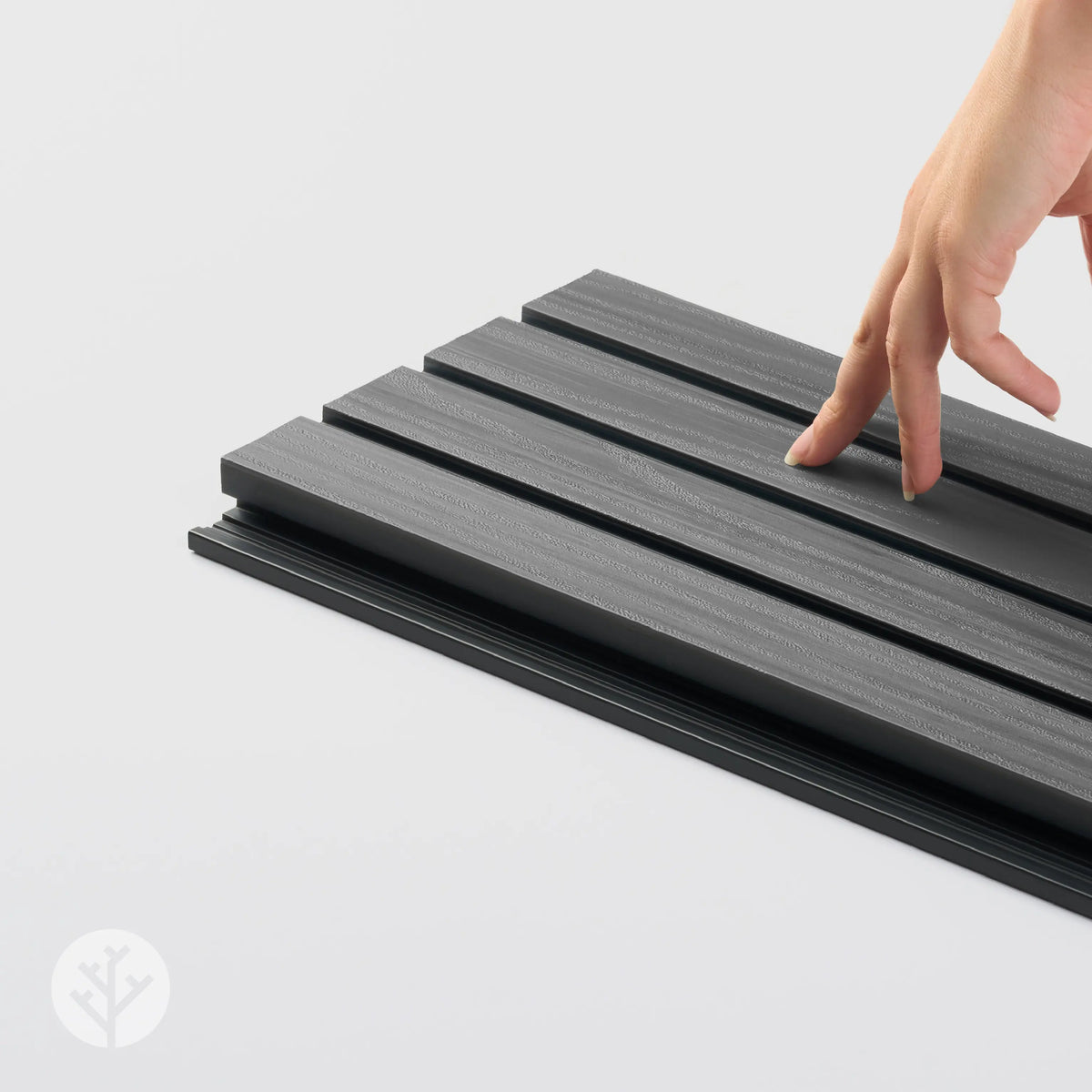 Plaank® Exterior Slat Wall Panels | Grey