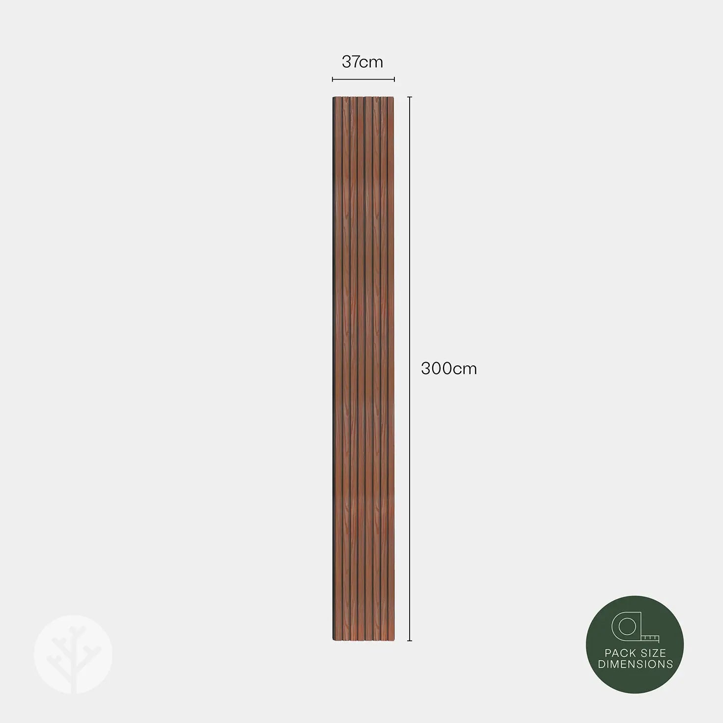 Plaank® Exterior Slat Wall Panels | Oak