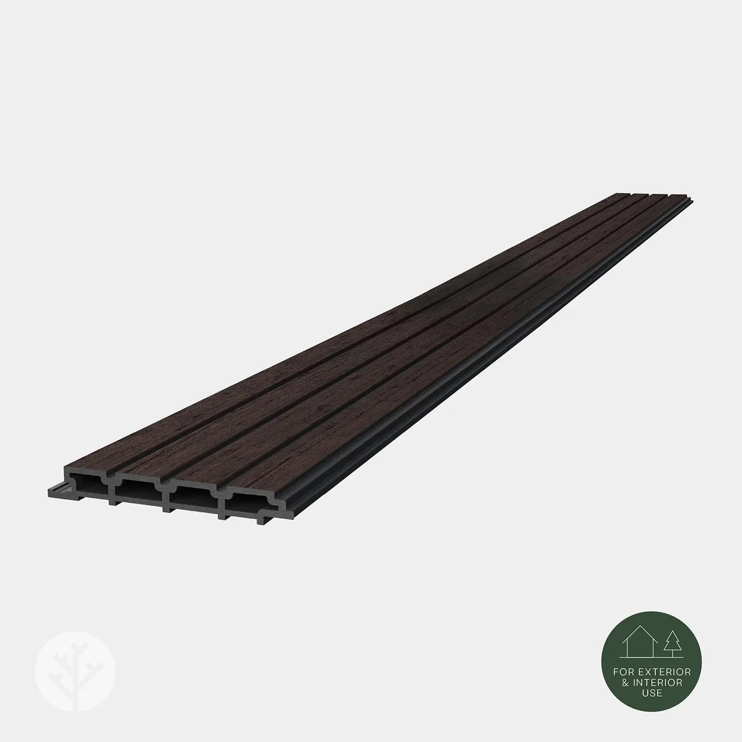 Plaank® Exterior Slat Wall Panels | Walnut