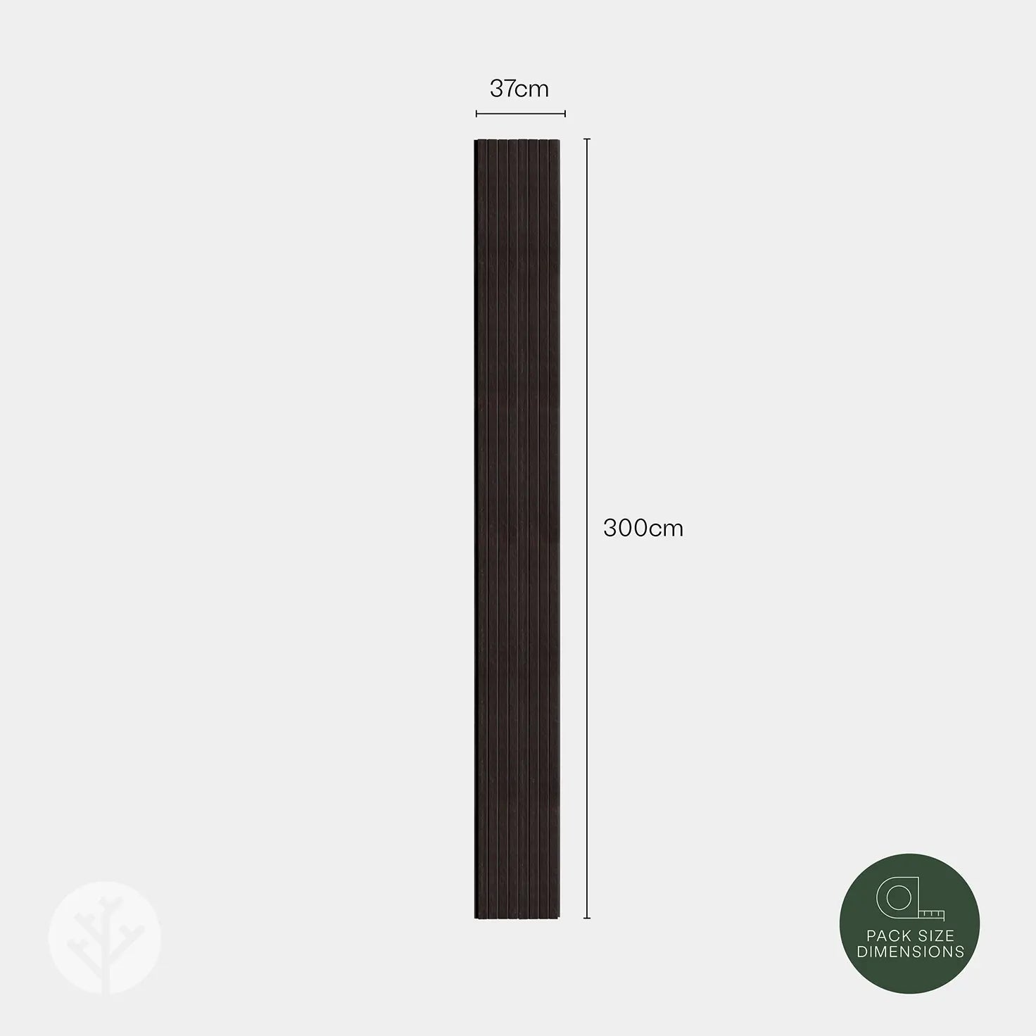 Plaank® Exterior Slat Wall Panels | Walnut