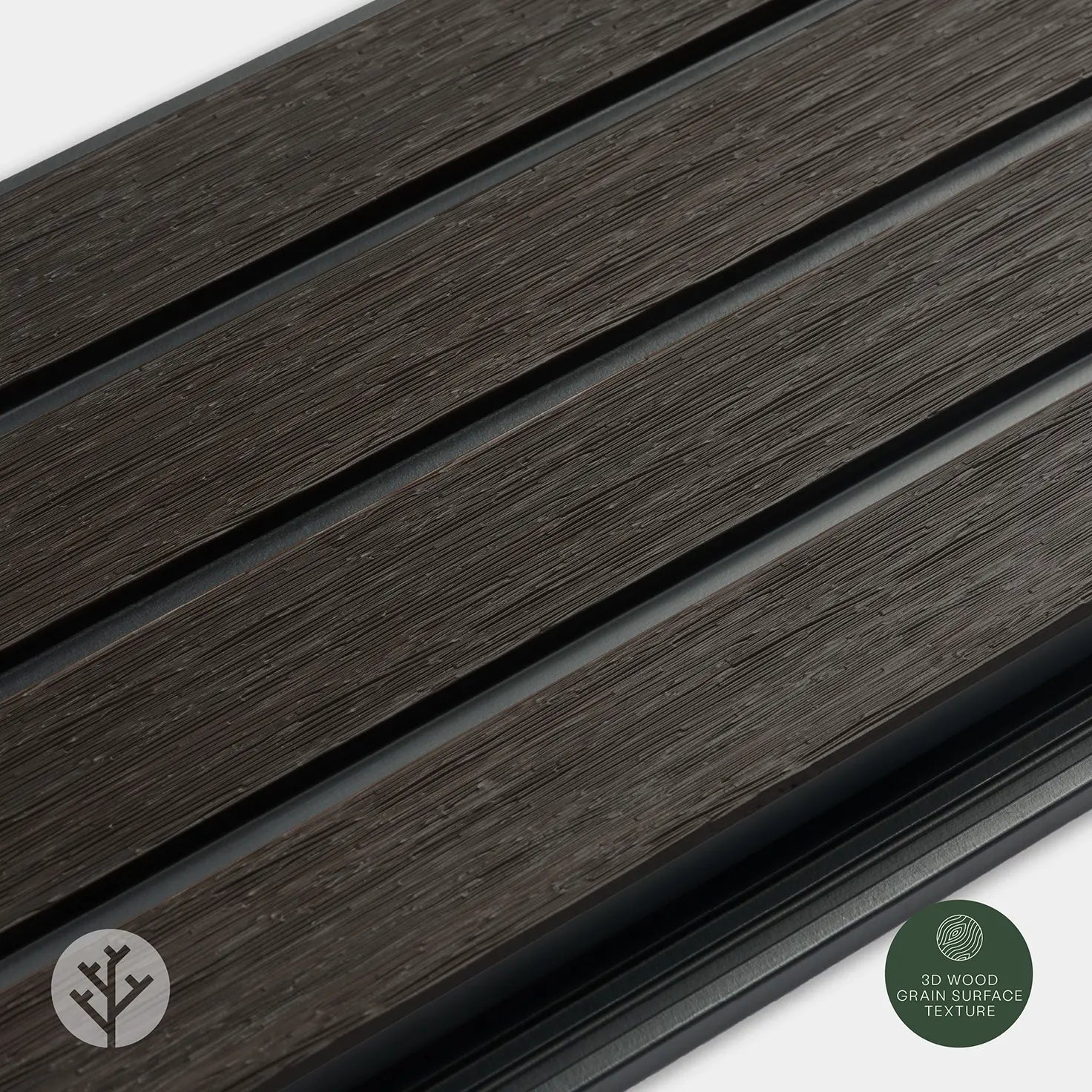 Plaank® Exterior Slat Wall Panels | Walnut
