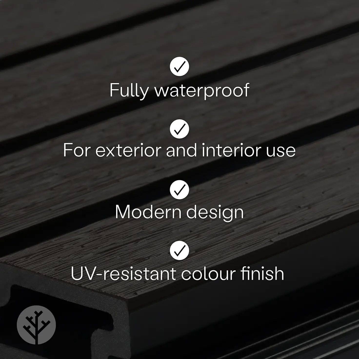 Plaank® Exterior Slat Wall Panels | Walnut