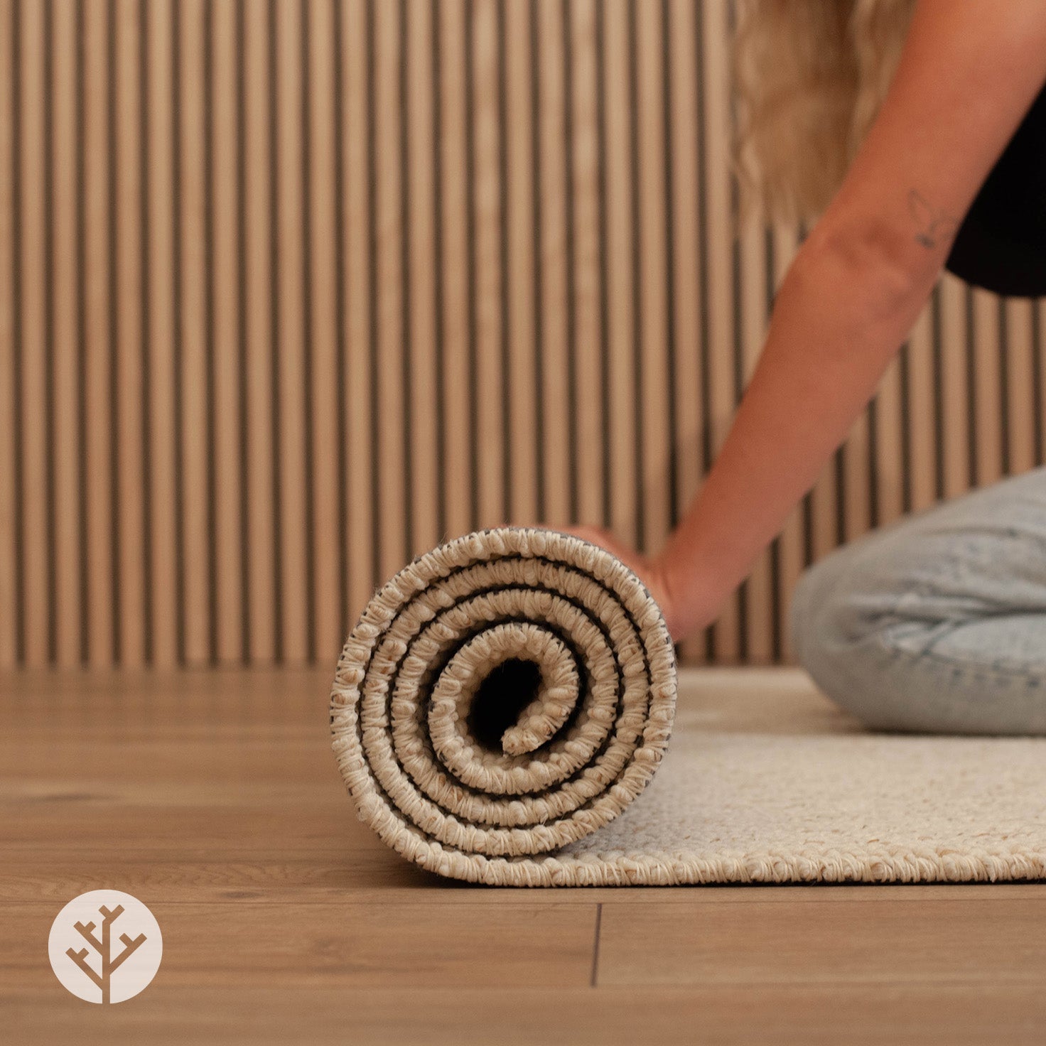 Bobble Ivory Luxury Rug | WVH®