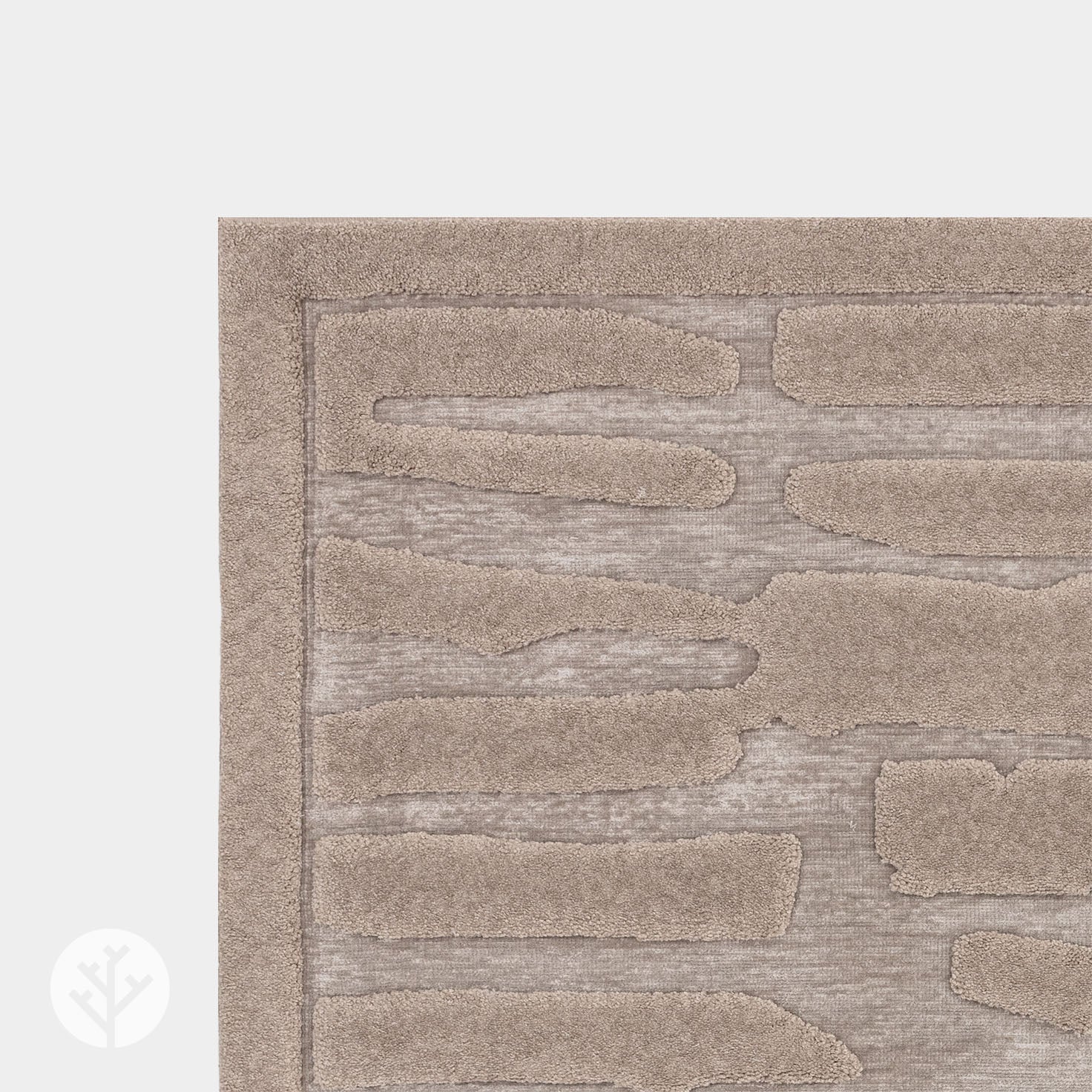 Carved Natural Path Luxury Rug | WVH®