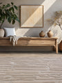 Carved Natural Path Luxury Rug | WVH®