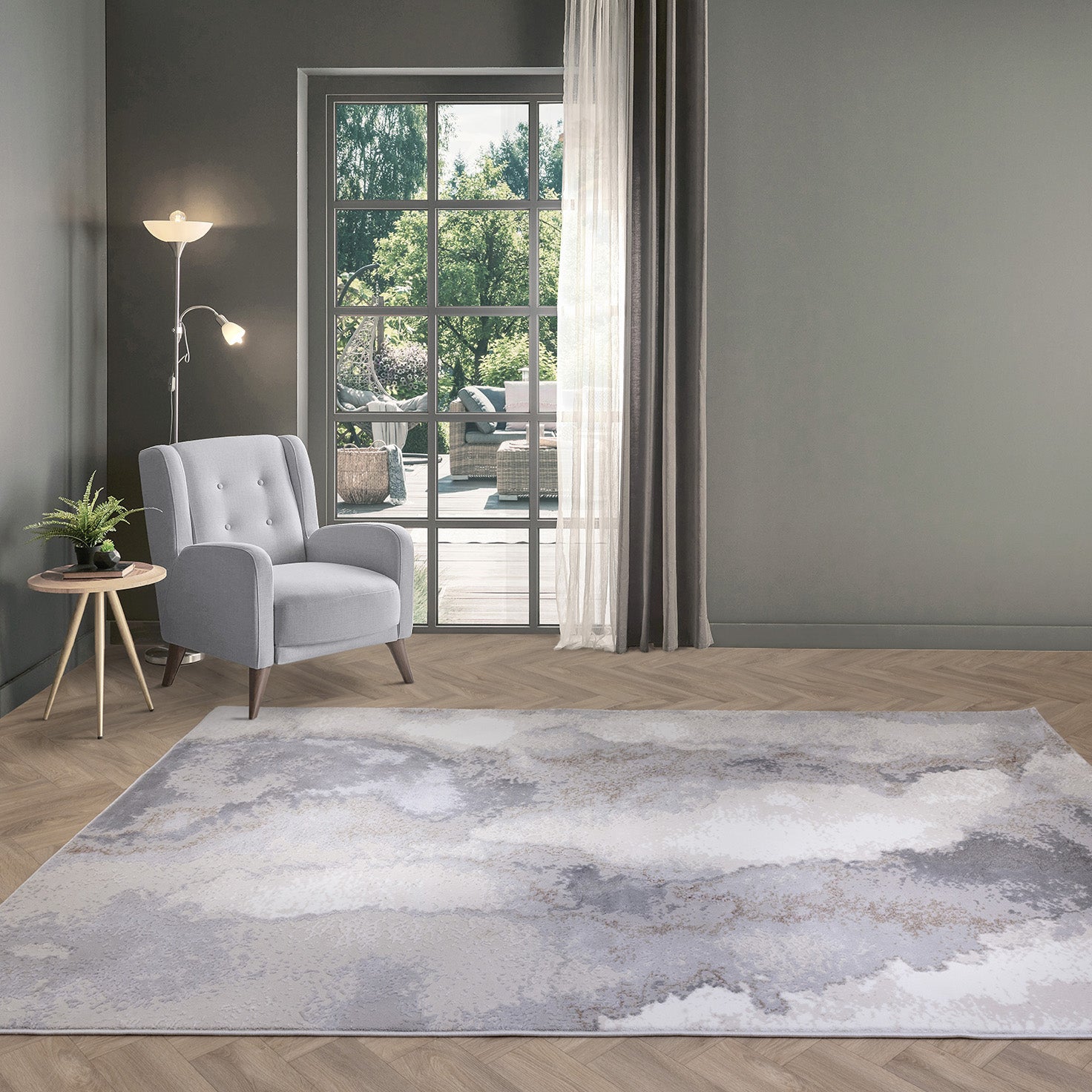 Cloud Grey Luxury Rug | WVH®