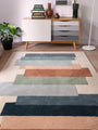 Cubi Green Stacks Luxury Rug | WVH®
