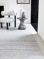 Linear Steel Grey Luxury Rug | WVH®