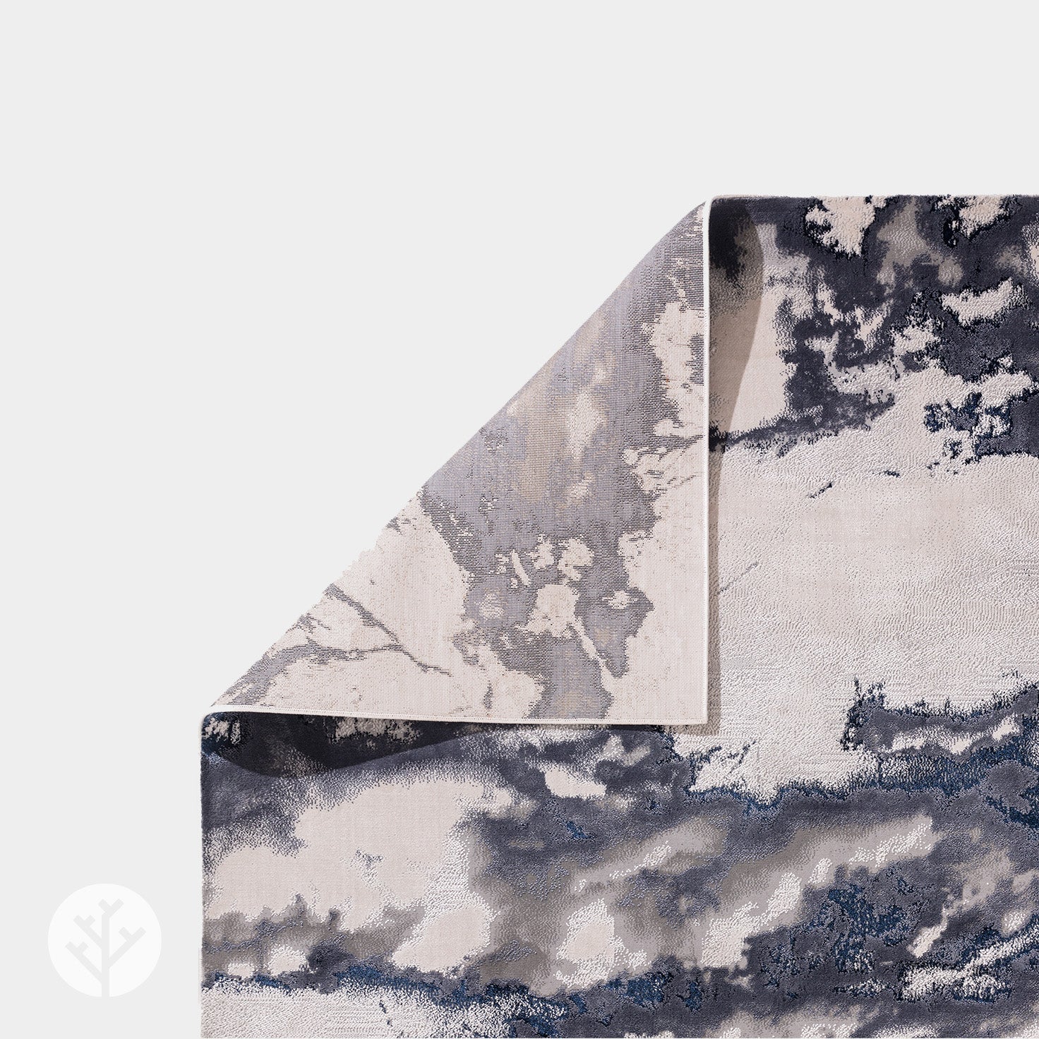 Marble Blue Storm Luxury Rug | WVH®