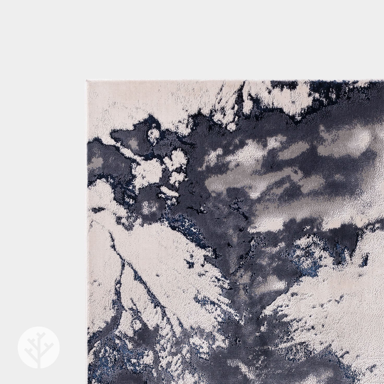 Marble Blue Storm Luxury Rug | WVH®