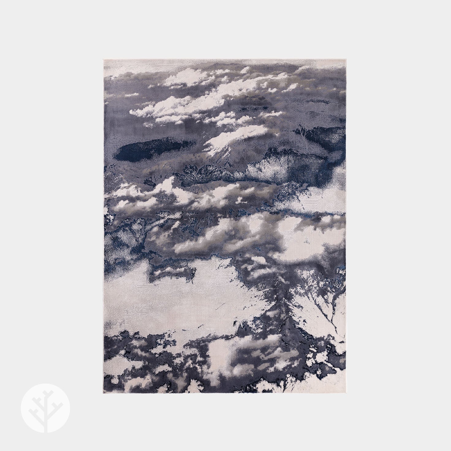 Marble Blue Storm Luxury Rug | WVH®