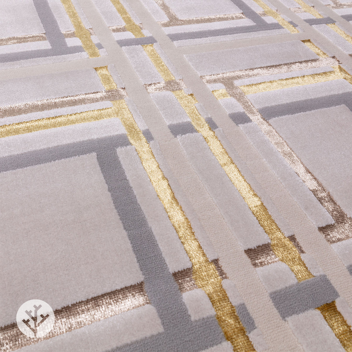 Marble Bronze Elexus Luxury Rug | WVH®