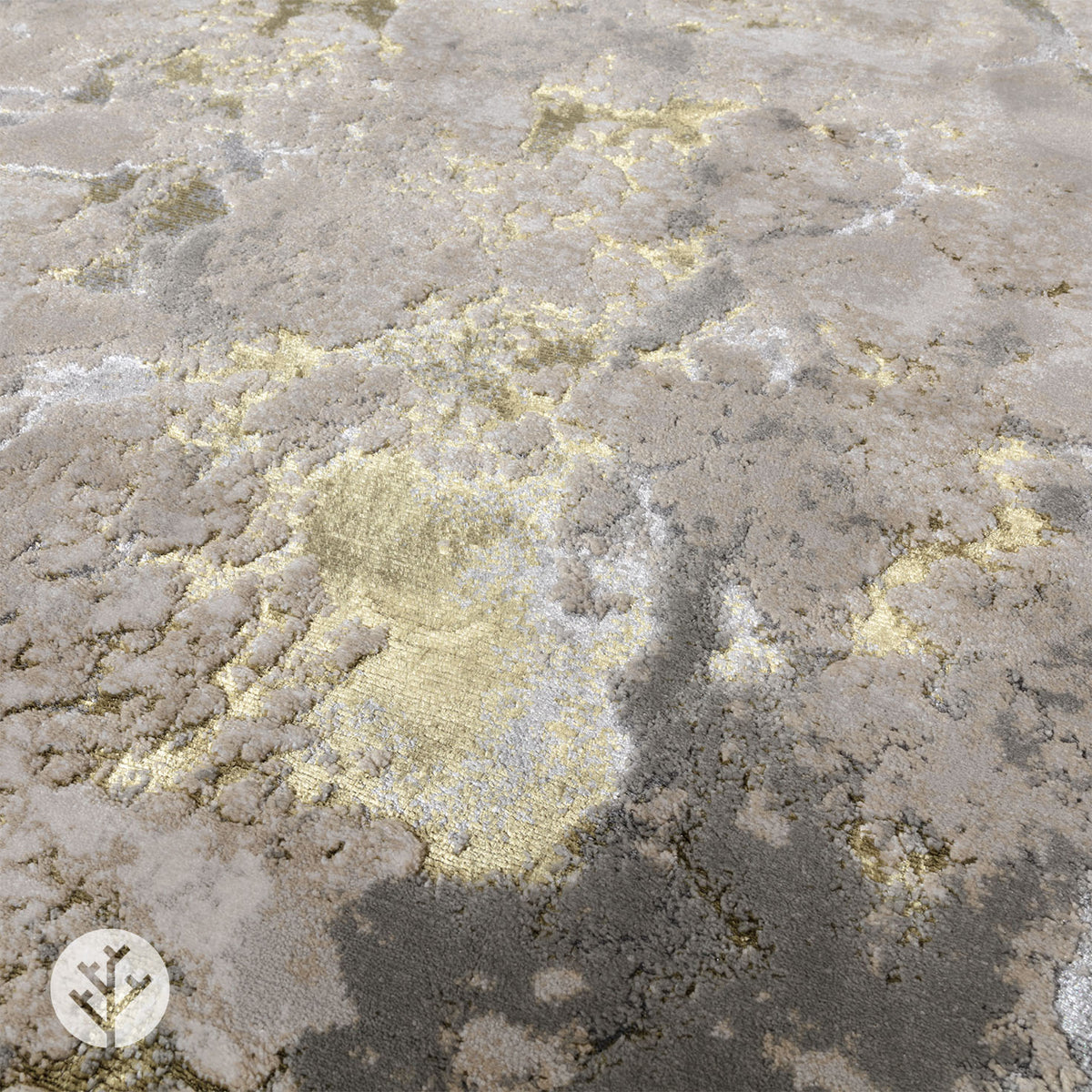 Marble Bronze Galaxy Luxury Rug | WVH®