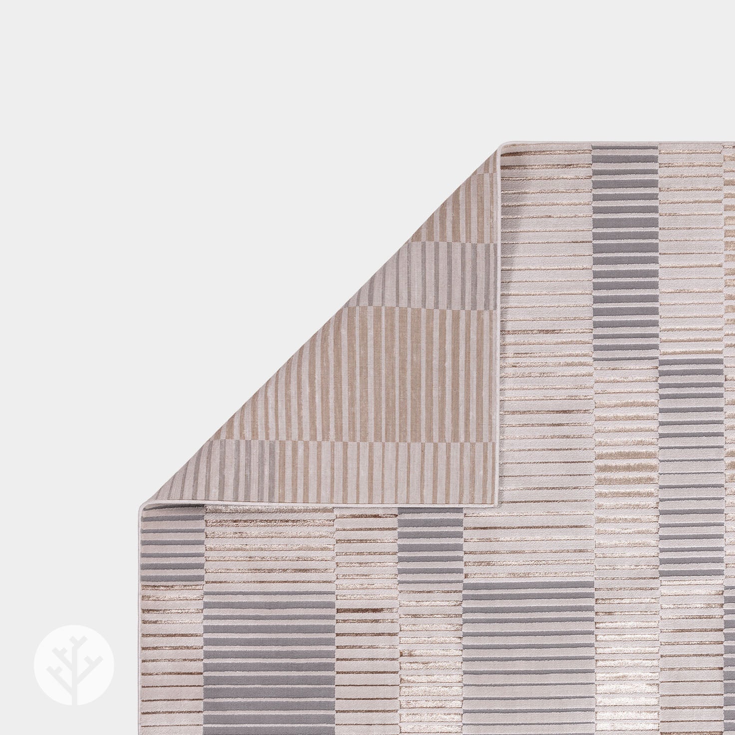 Marble Bronze Ripple Luxury Rug | WVH®