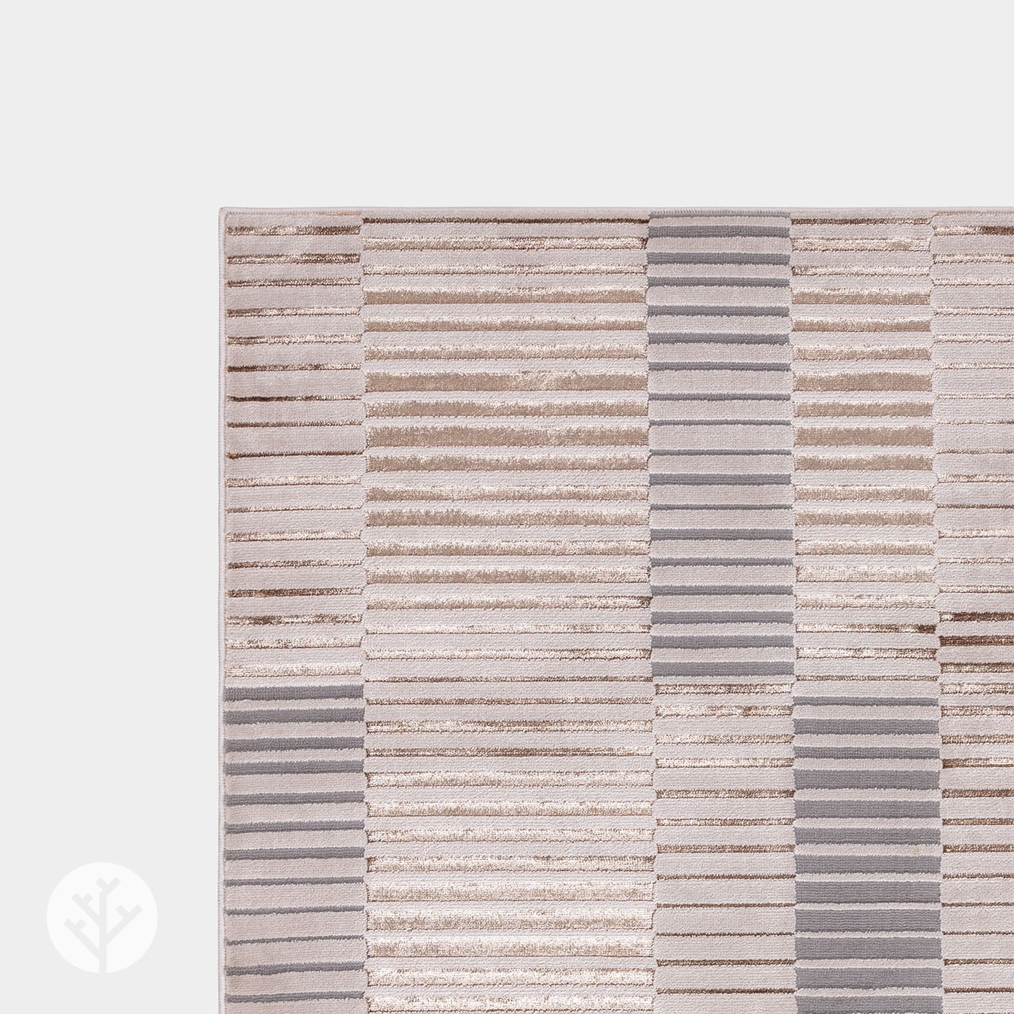 Marble Bronze Ripple Luxury Rug | WVH®