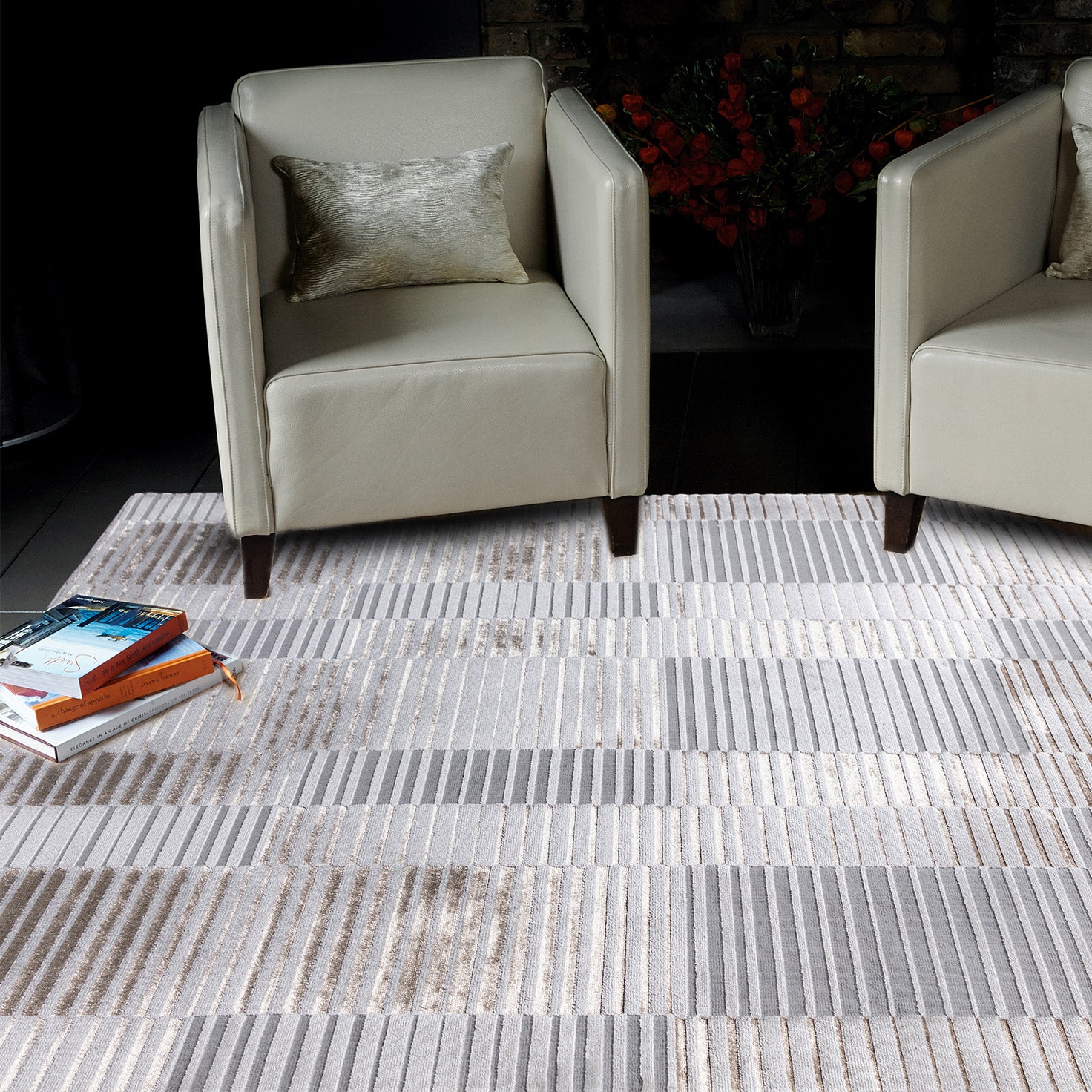 Marble Bronze Ripple Luxury Rug | WVH®