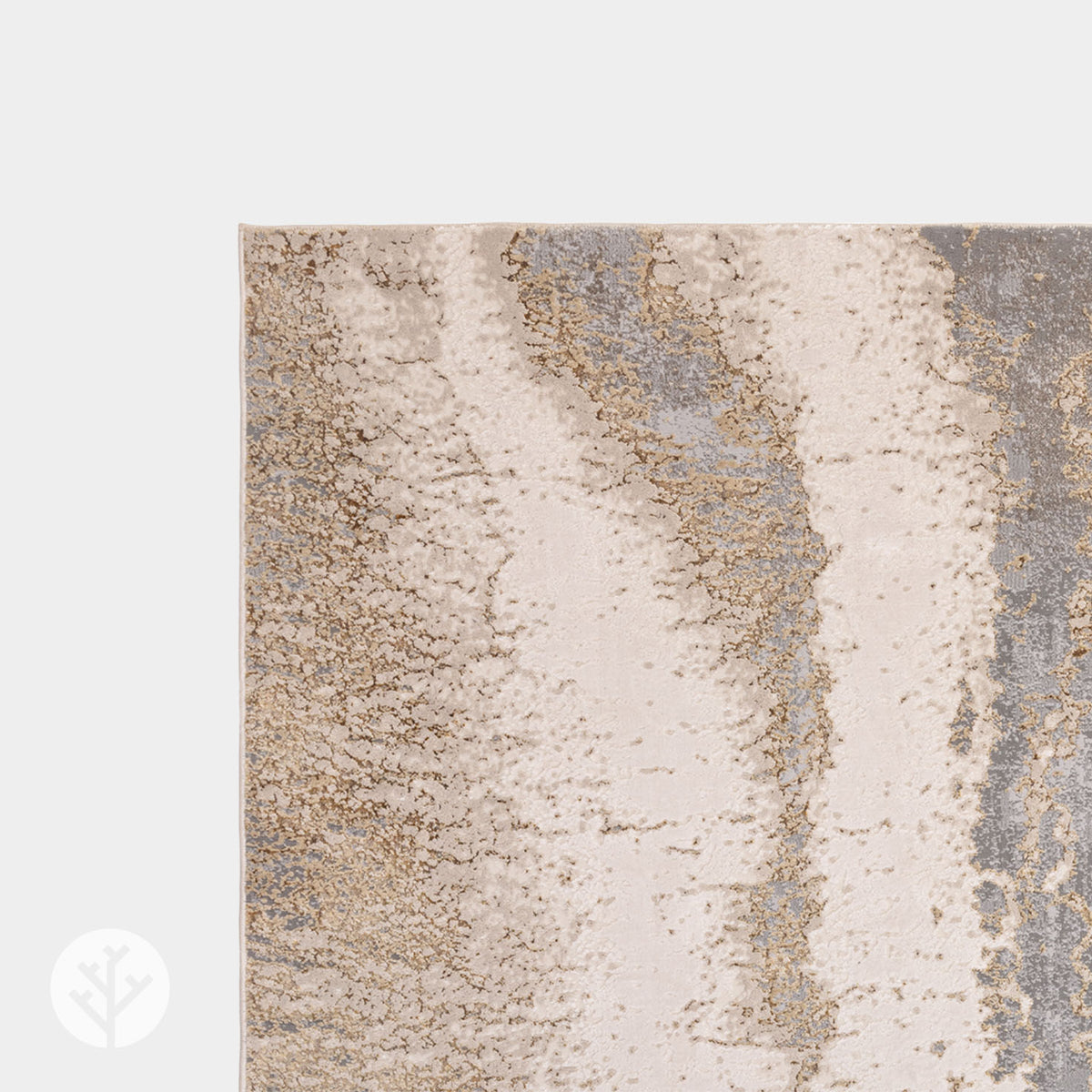 Marble Gold Cliff Luxury Rug | WVH®