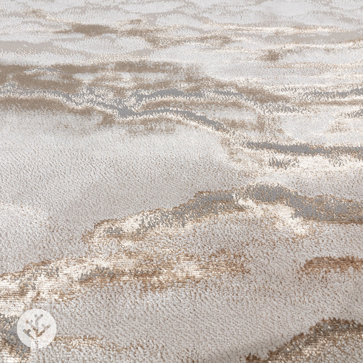 Marble Gold Linea Luxury Rug | WVH®