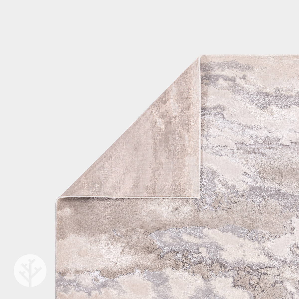 Marble Silver Cloud Luxury Rug | WVH®
