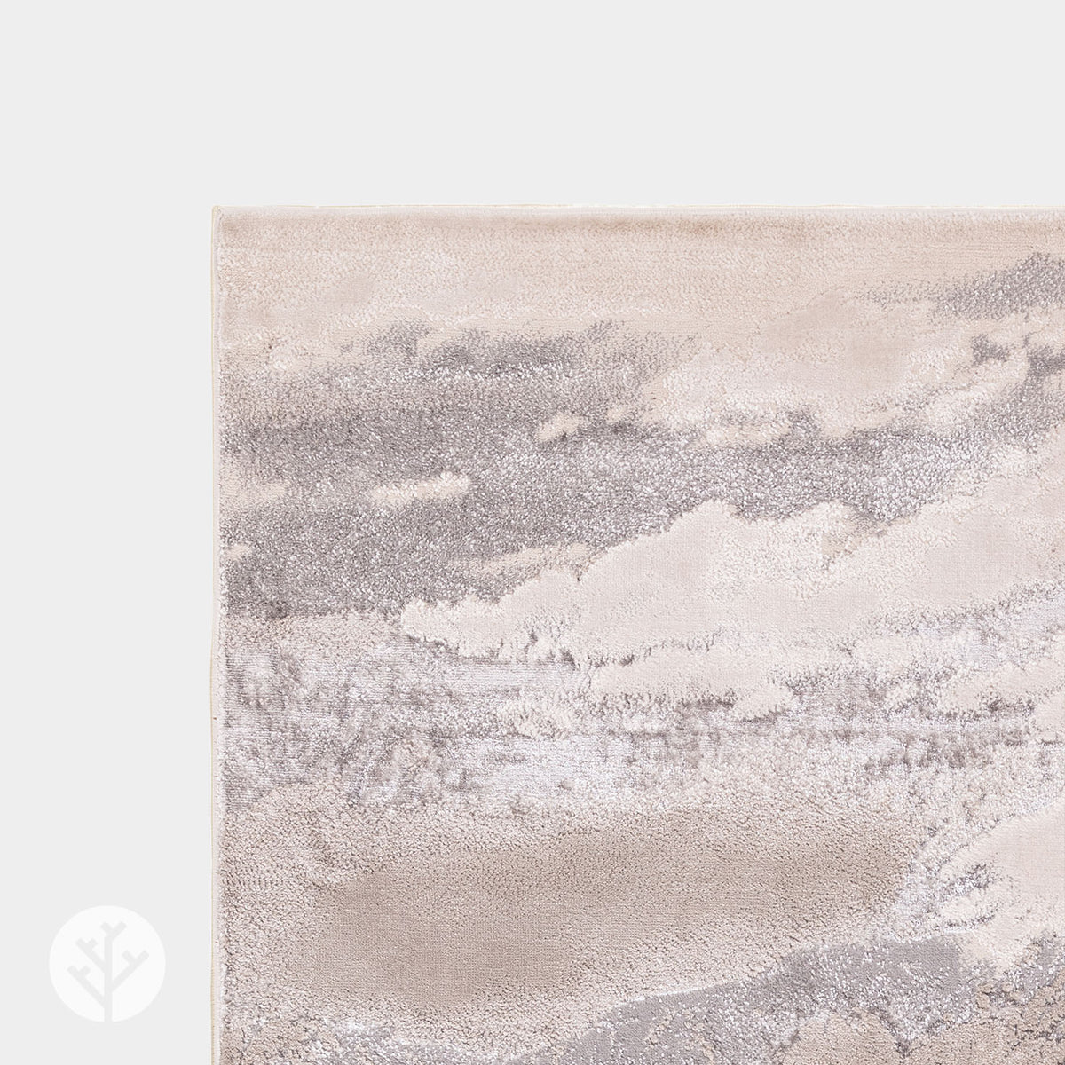 Marble Silver Cloud Luxury Rug | WVH®