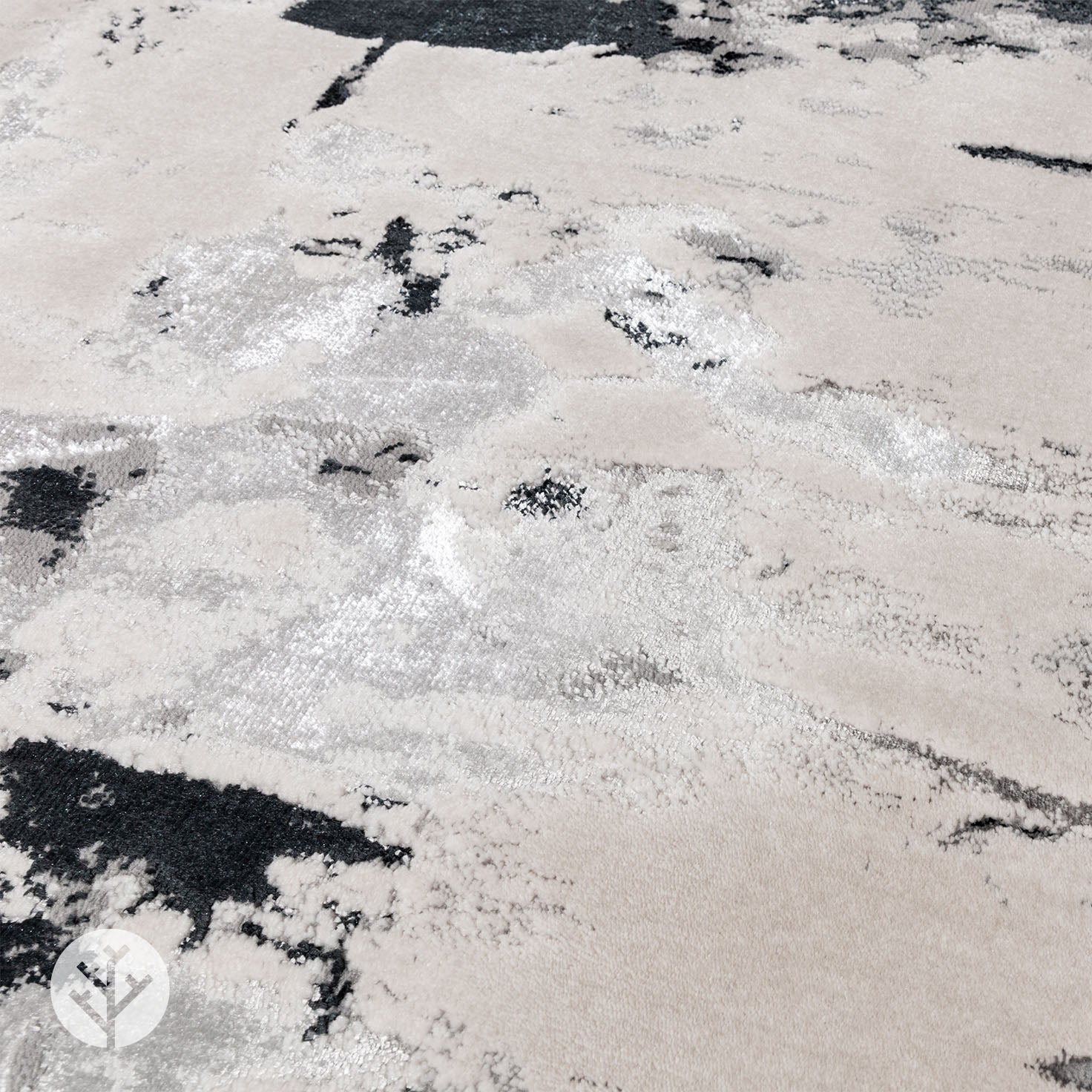 Marble Silver Glacier Luxury Rug | WVH®