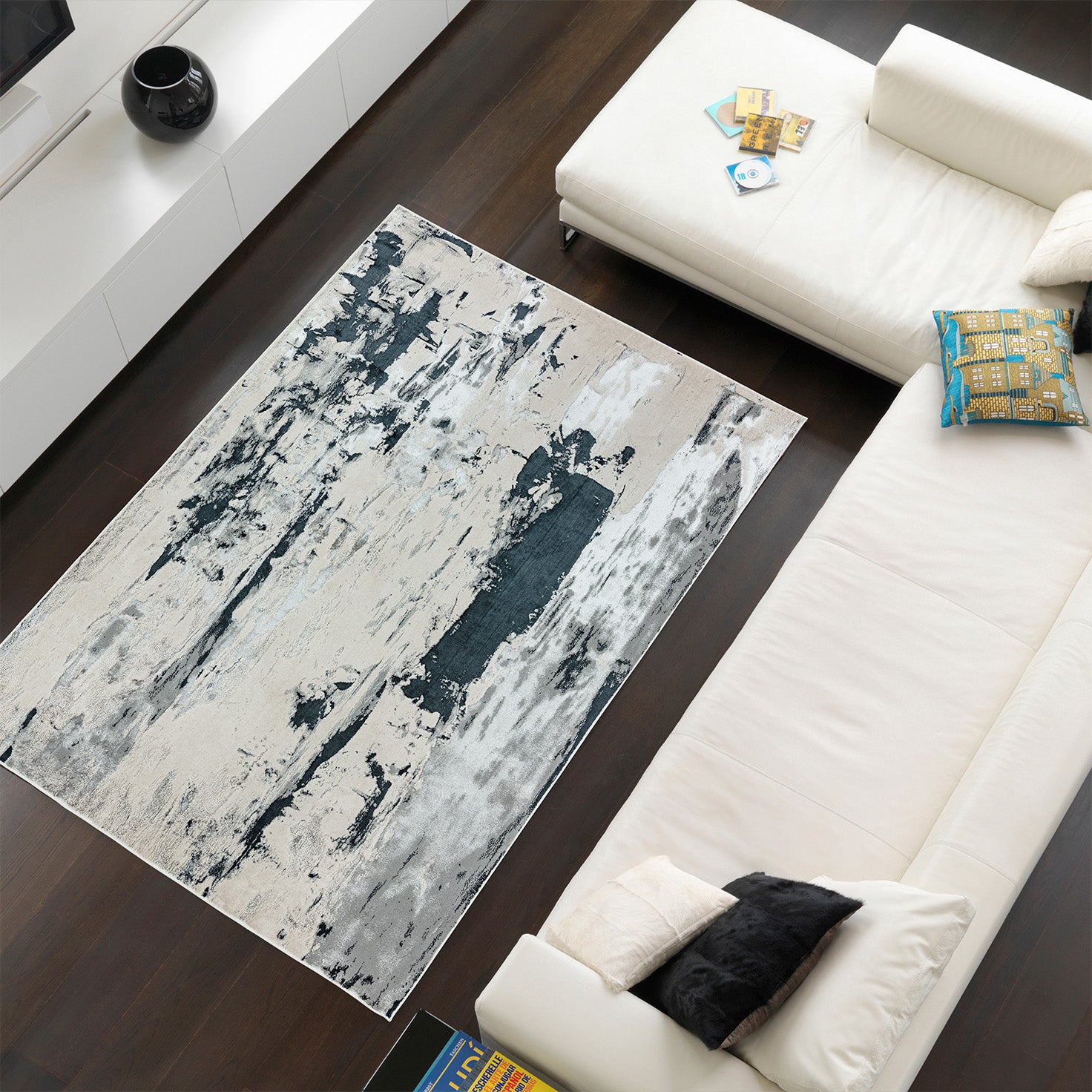 Marble Silver Glacier Luxury Rug | WVH®