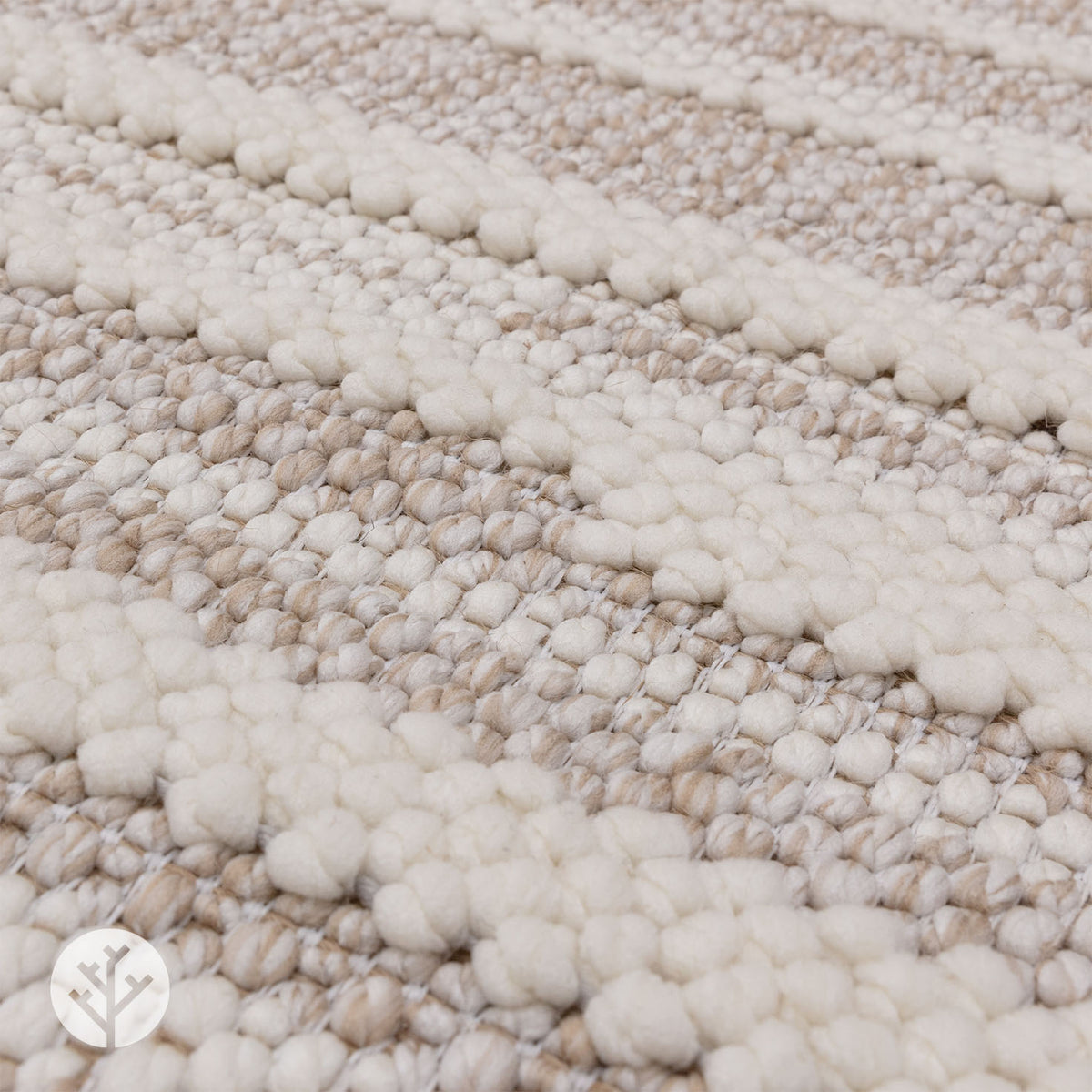Matrix Sand Stripe Luxury Rug | WVH®