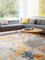 Moderni Ochre Illusion Luxury Rug | WVH®