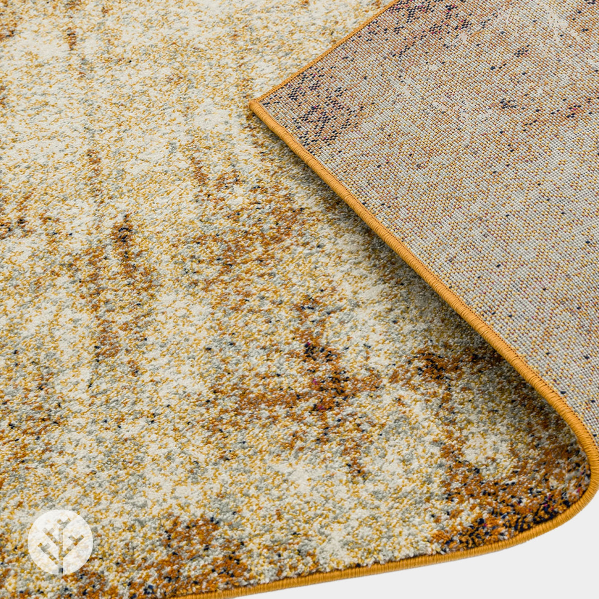 Moderni Orange Blaze Luxury Rug | WVH®