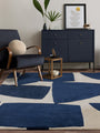 Retro Blue Kite Luxury Rug | WVH®